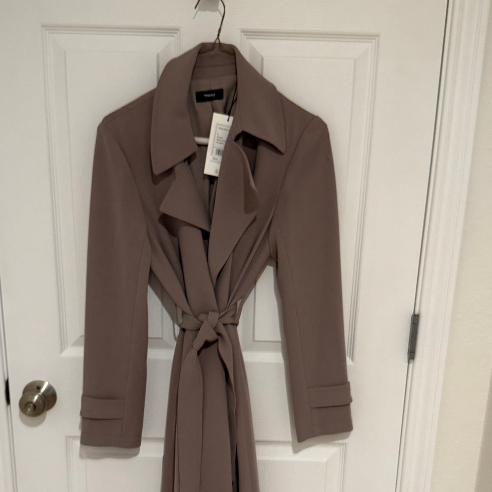Theory Cinder Trench Coat